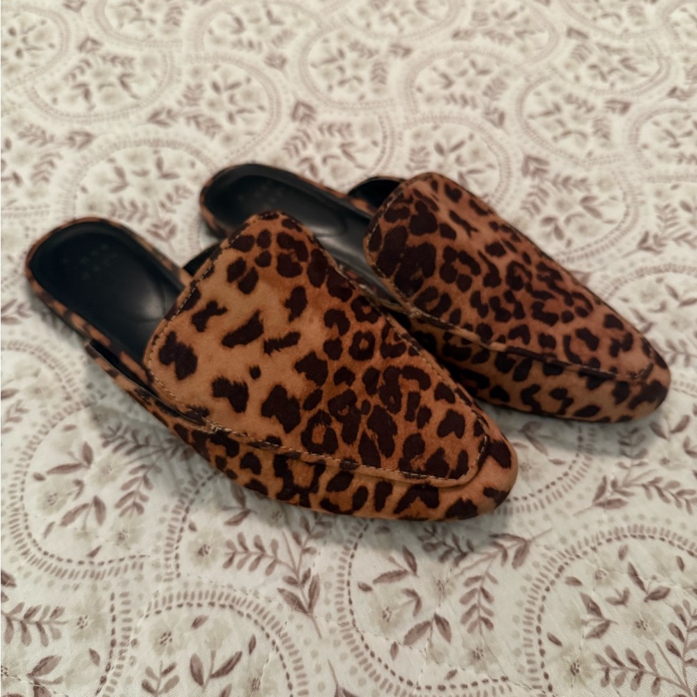 a new day Leopard Print Mules